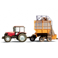 Машина для уборки фрезерного торфа АМКОДОР АТУ-20