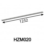 Контрнож Heizohack 1232 x 60 x 15 мм