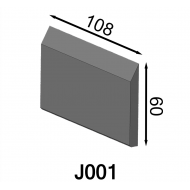 Нож Jenz 108 x 60 x 7 мм