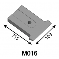 Нижний держатель ножа Mus-Max M016