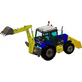 БАМ-2014БЦ Экскаватор-погрузчик