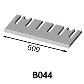 Нож Bruks 1006 609 x 210 x 16 мм