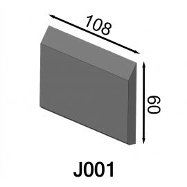 Нож Jenz 108 x 60 x 7 мм