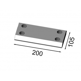 Контрнож Pezzolato 200 x 105 x 24 мм