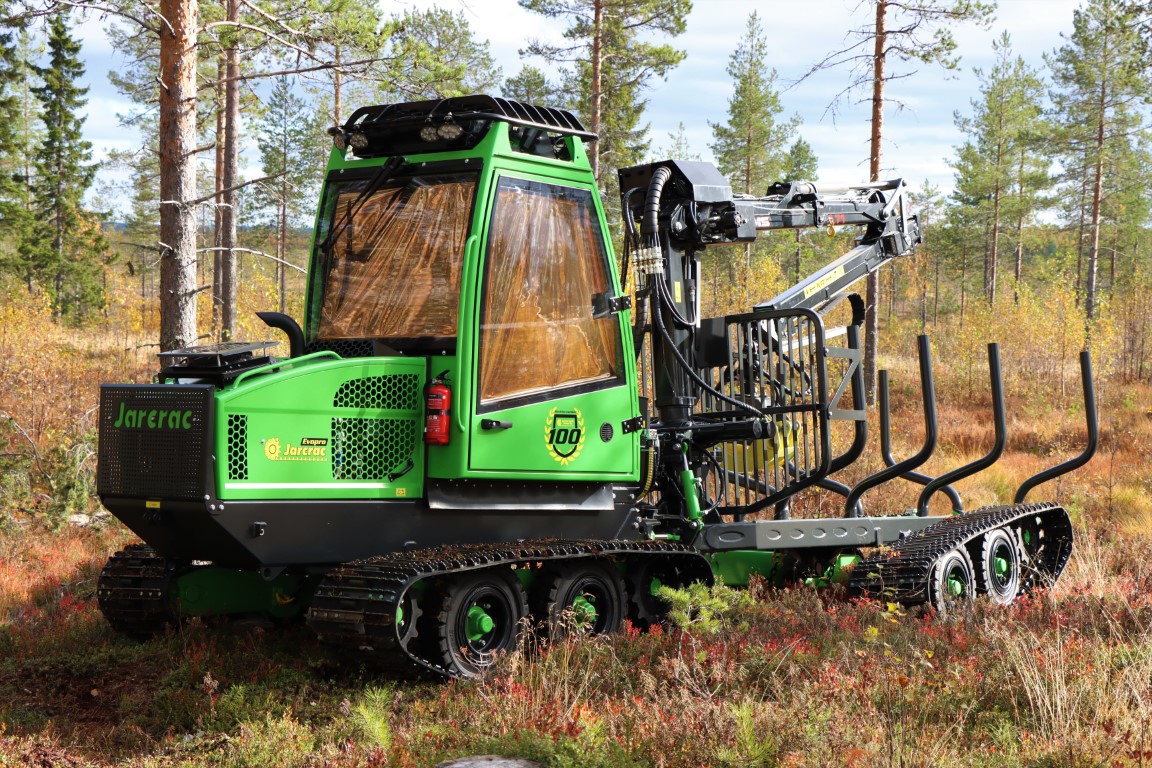 Jarcrac Evopro — форвардер в работе