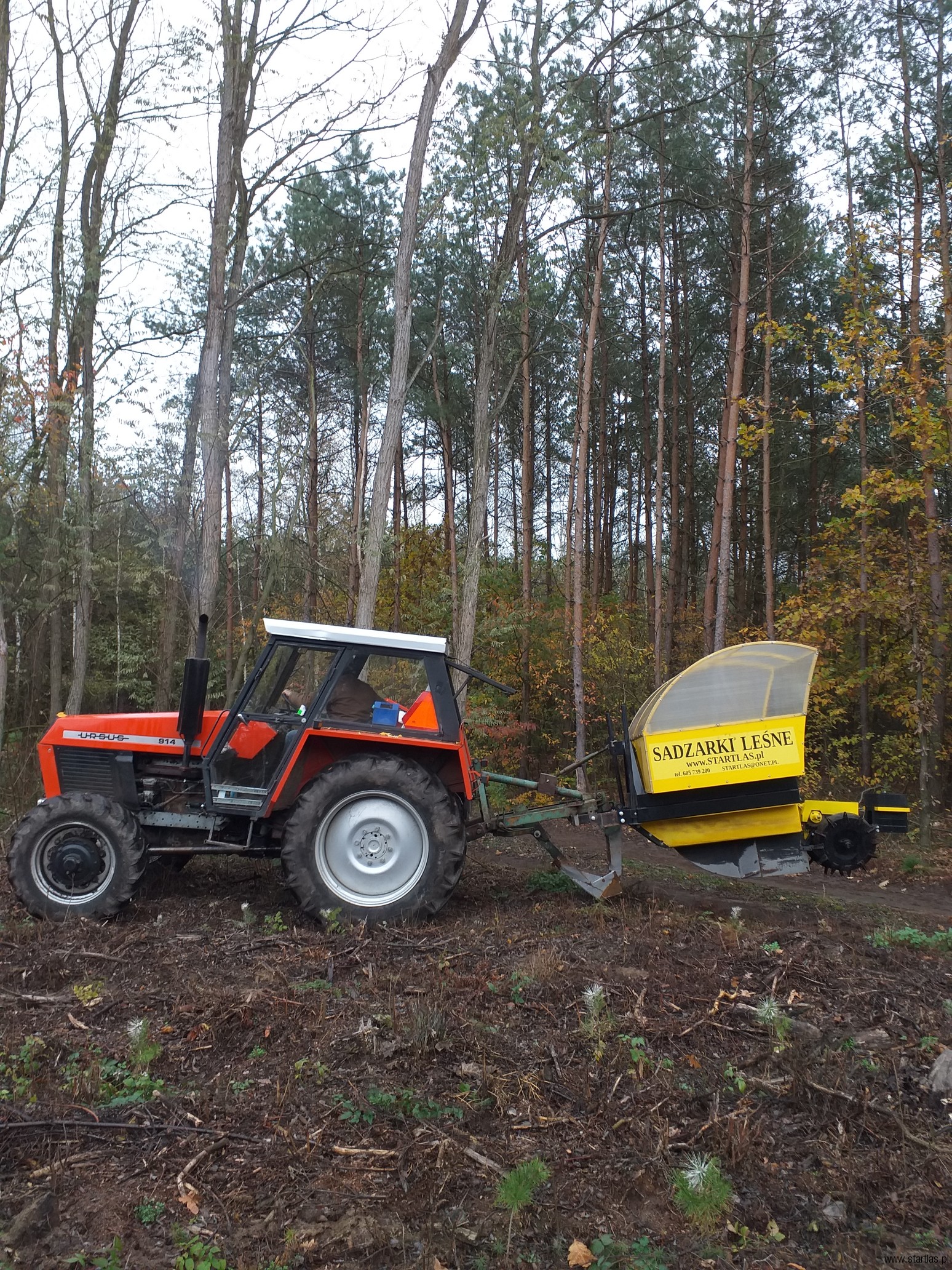 Сажалка STARTLAS — работа