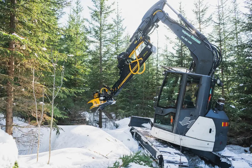 TMK 200 — гидравлические ножницы для древесины: общий вид